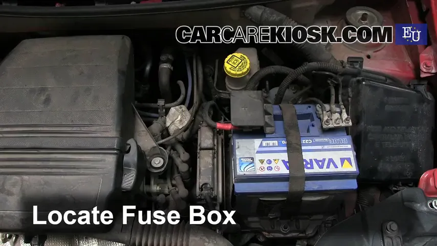 2010 Fiat Panda Active 1.2L 4 Cyl. Fuse (Engine)